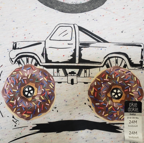 Donut Truck Onesie - Picture 2 of 3